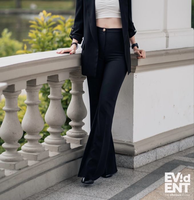 Pantaloni costum dama Caramel