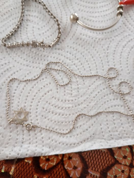 Lot brățări și coliere argint