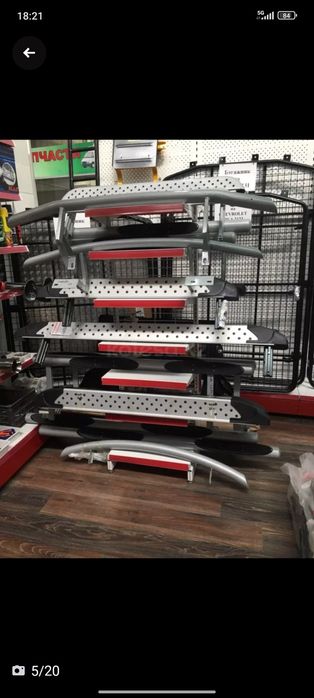 Защита переднего бампера