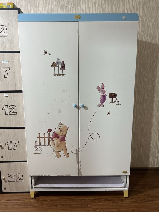 Детский шкаф и комод (набор)