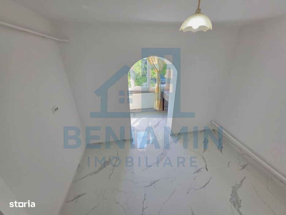Trei camere doua bai 1Mai etaj 1 -centrala termica -75mp