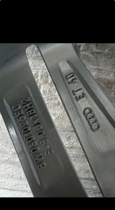 Jante originale  18” Audi A4 B9  S line 245/40/18