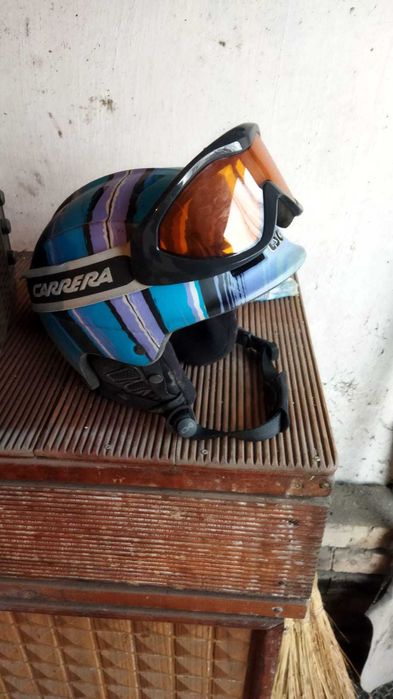 горнолыжный шлем с маской