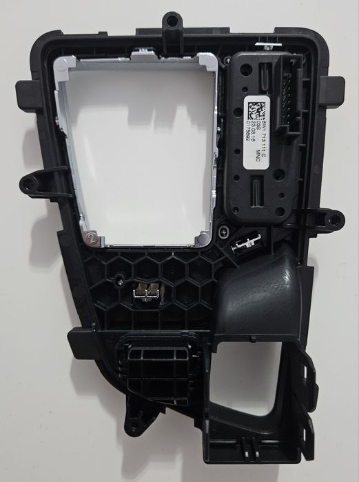 Ornament trim schimbator viteze Audi A4 B9 A5 F5 brushed aluminium