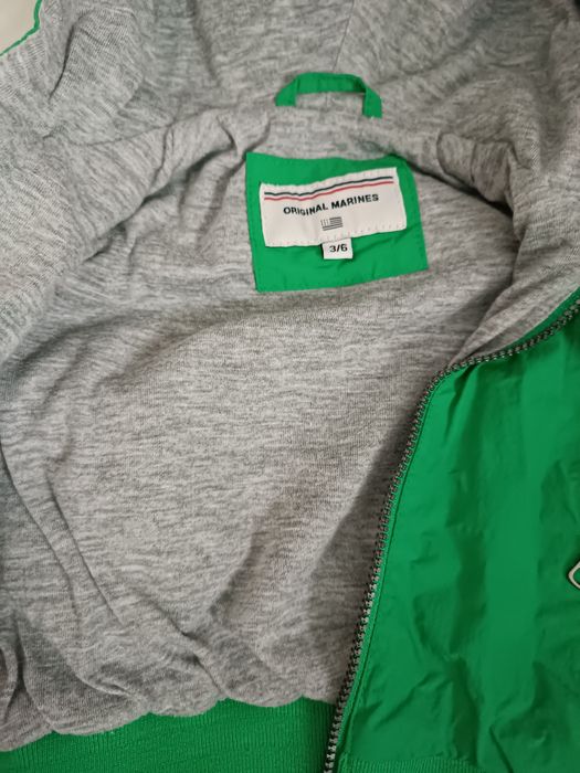 Set bebe geaca și blugi măr 68