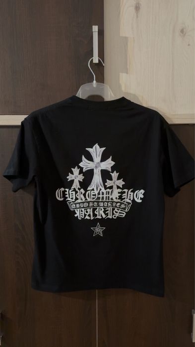 Tricou Chrome Hearts Negru – Mărimea M