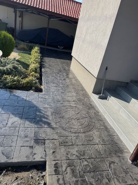 Щампован шлайфан бетон