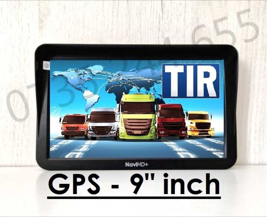 Navigatii GPS - 9"inch HD,8GB. TRUCK, TIR,Camion. Modele NOI. Garantie