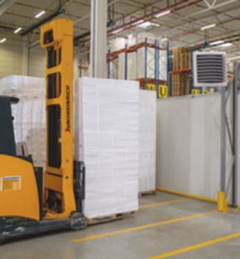 Водяной тепловентилятор волкано Volcano VTS VR2 AC 50квт