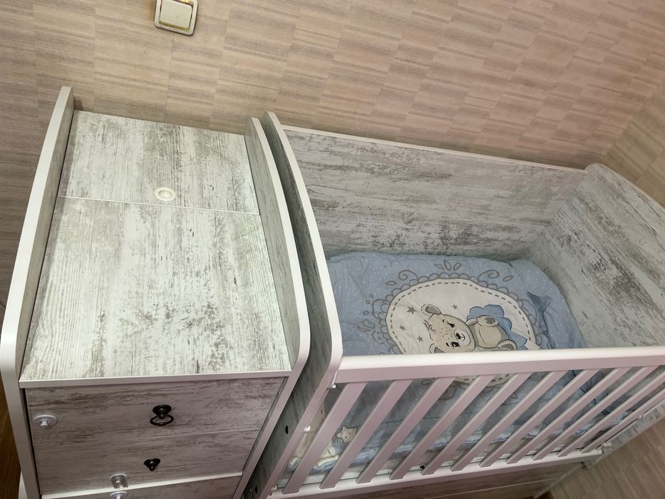 Бебешка кошара 3в1 като нова