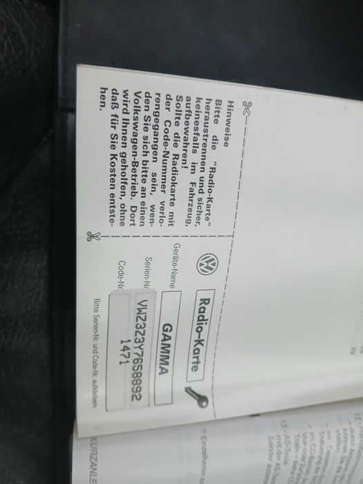 Оригинален касетофон.vw.Gamma+сд-чейнджър за vw-Golf 4.Bora.polo.passa