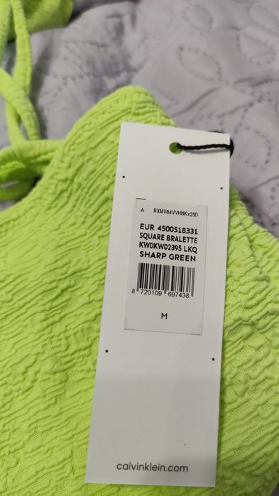 Ново горнище на бански Calvin Klein M size
