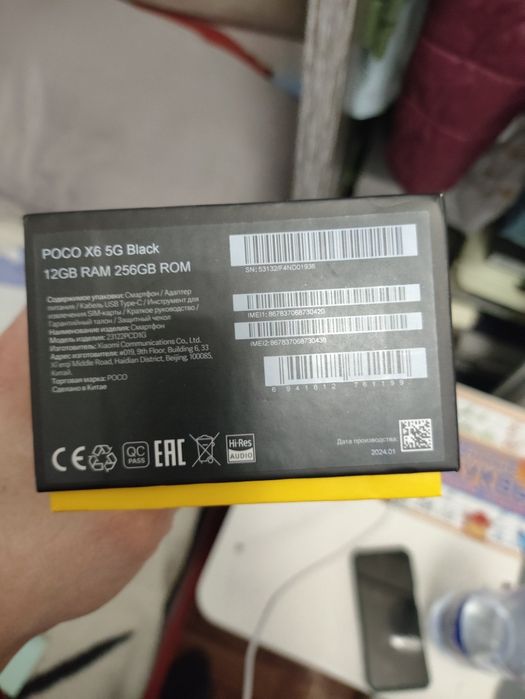 Продам Poco x6 5g