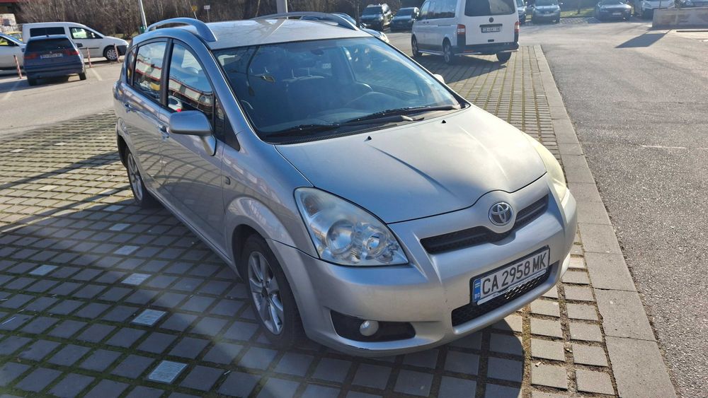 Toyota Corolla Verso 1.8 I бензин – 2007 г. – Ръчна скоростна кутия