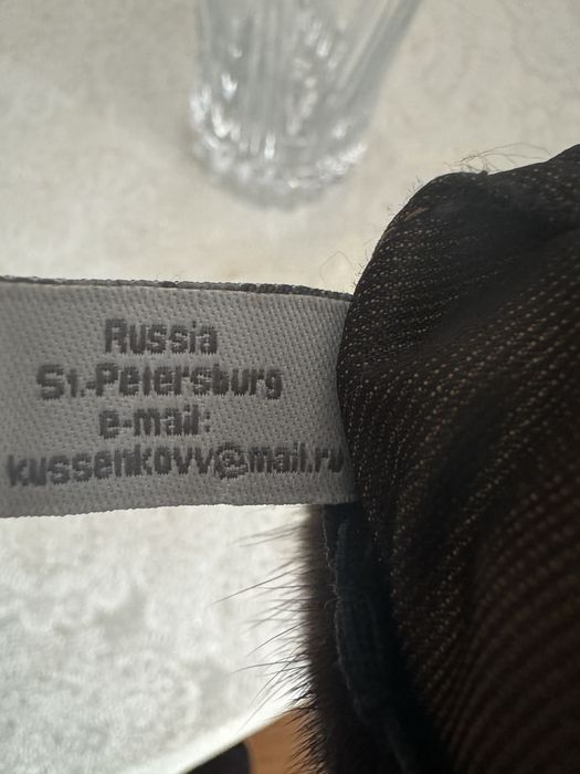 Норковая беретка от Kussenkovvv