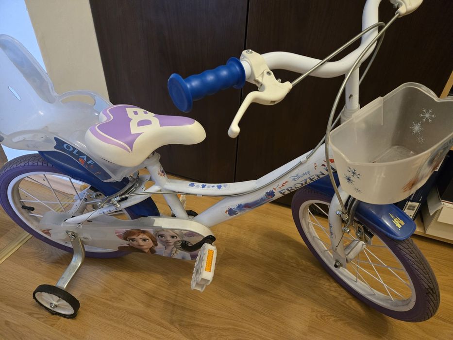 Vand bicicleta Elsa si Ana 16"si casca Elsa si Ana