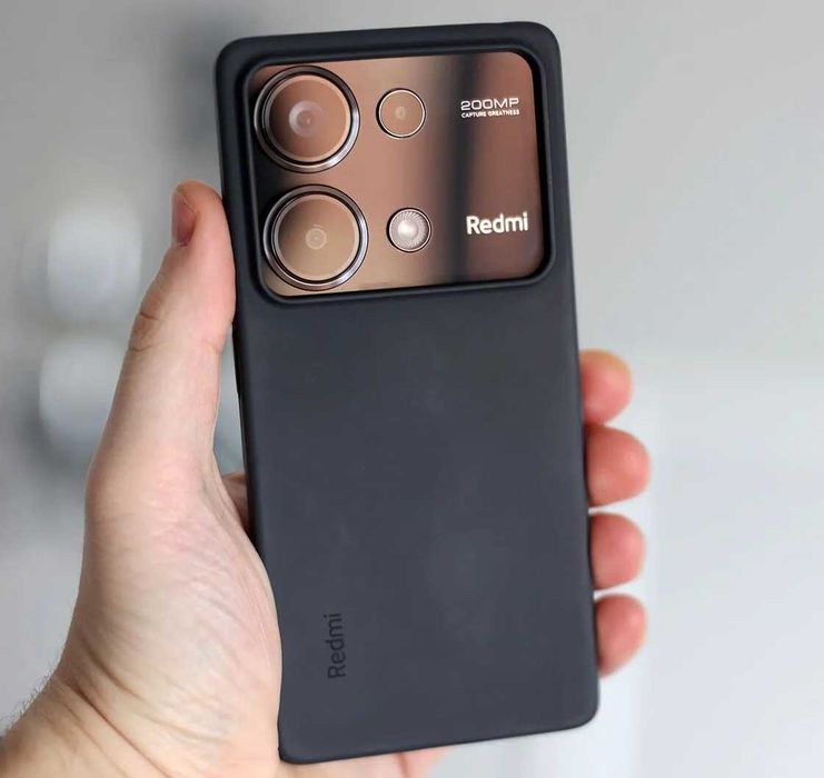 Нов Xiaomi Redmi Note 13 Pro, 8GB RAM, 256GB, Android 15, черен цвят