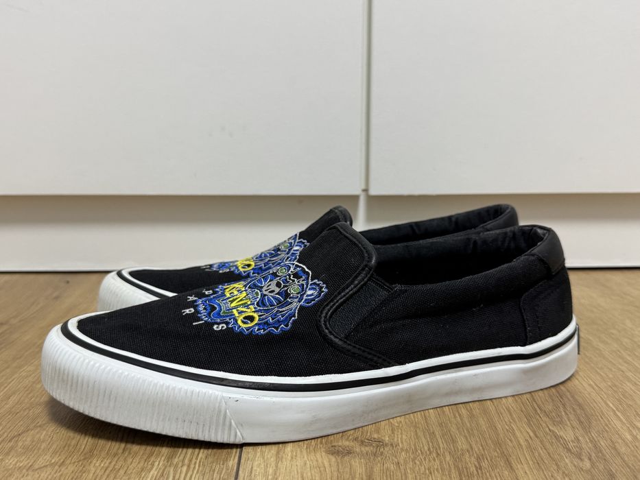 Kenzo Tiger Canvas Slip-On