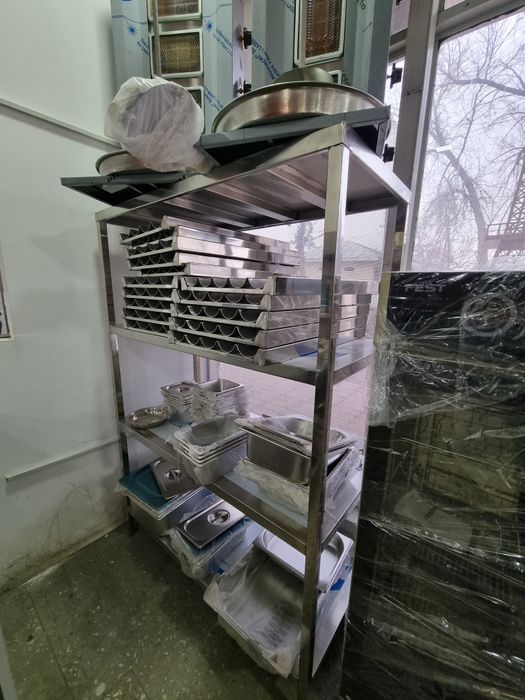 Стеллаж из нержавейки STELLAJ