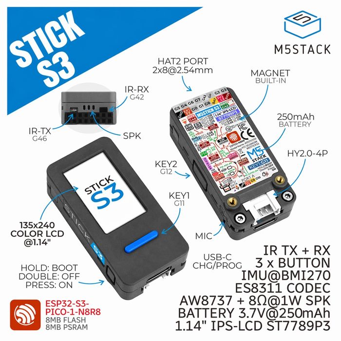 M5 stick s3 (новый)