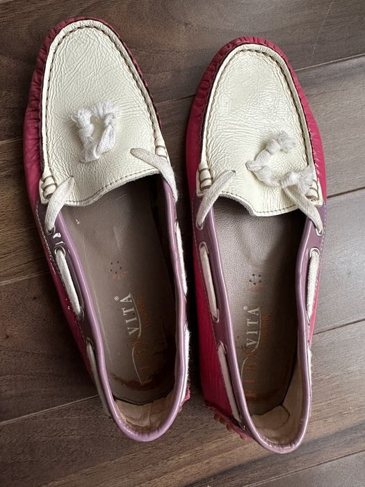 Mocasini din piele dama