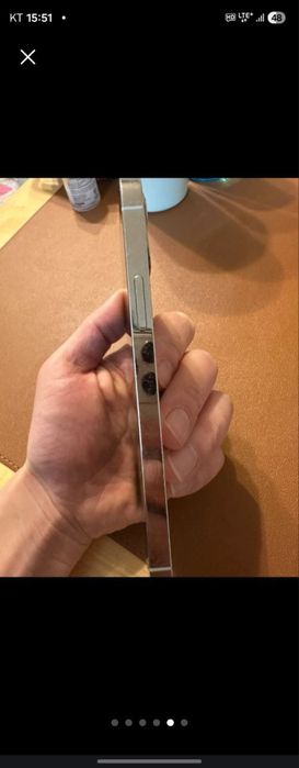 iPhone 12pro xotira-128GB emkost-77% hamma joyi radnoy karobka dok ful