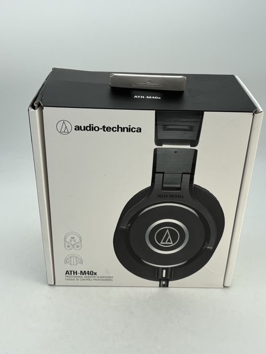 Casti audio tip Dj Audio-Technica ATH-M40x, sigilate, ocazie, transport inclus