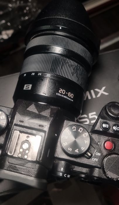 Panasonic lumix s5 + 20-60mm объектив холати яхши