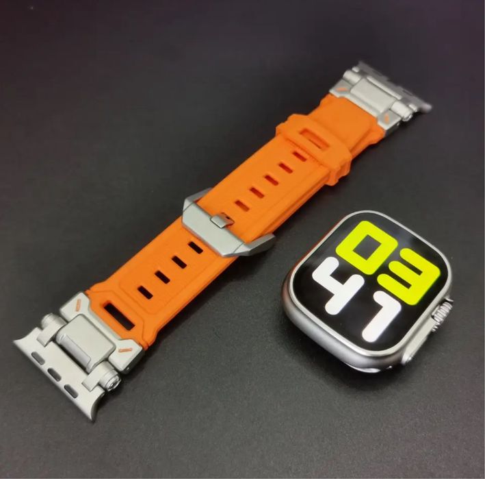 Curea Silicon Prindere Ttitanium Husa Folie Ceas Apple Watch