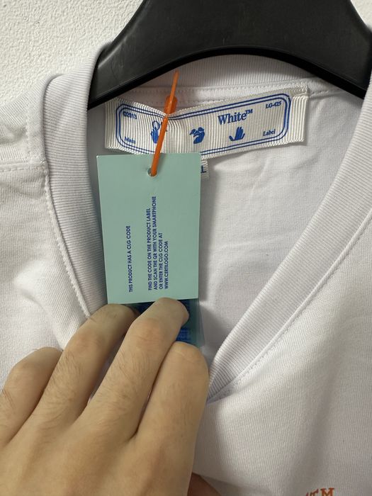 Tricou Off White marime L fit M