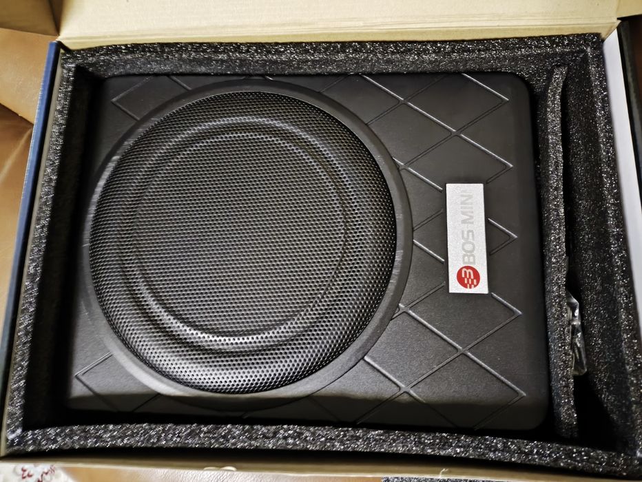 Сабвуфер BOS-MINI. Под сидение автомобиля. Новый.