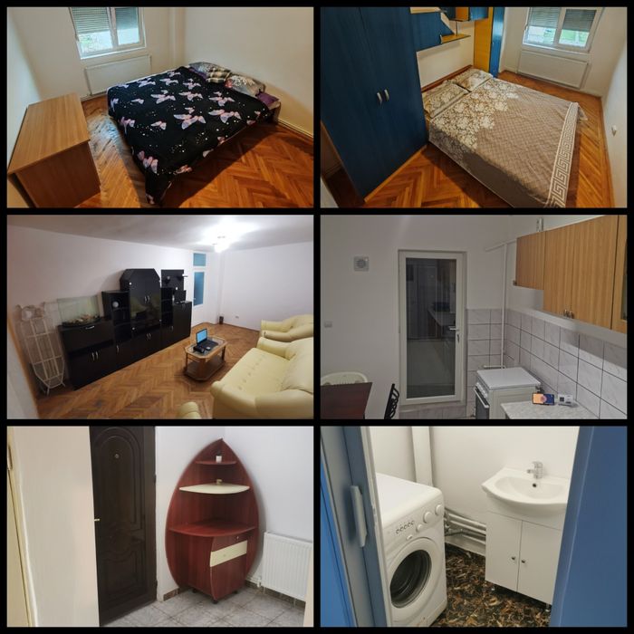 Apartament de închiriat, 3 camere, 2 bai