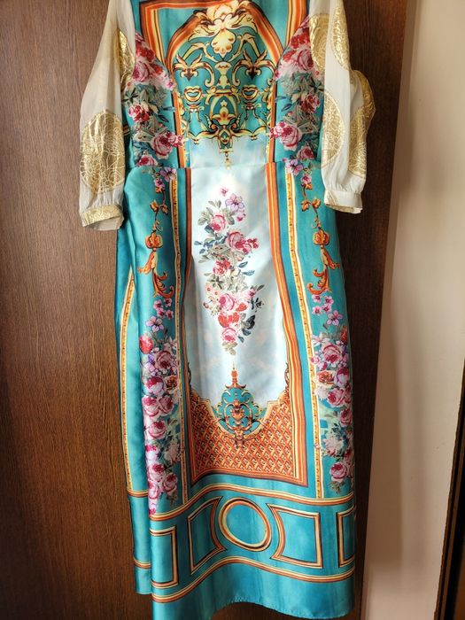 Rochie model Alberta Ferretti măr. 42-44, superbă