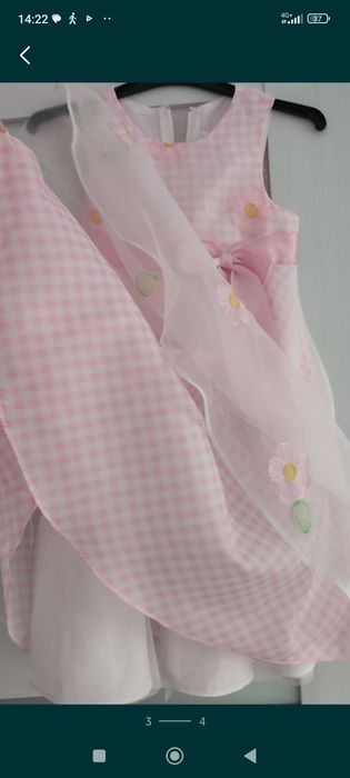 Rochie noua pt fetite 5 ani