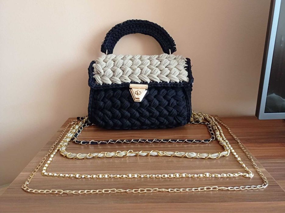 Дамски чанти ръчно плетени