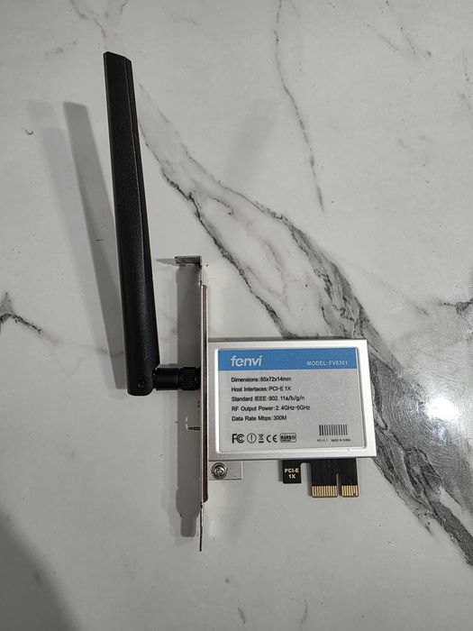 WiFi + Bluetooth адаптер за компютър