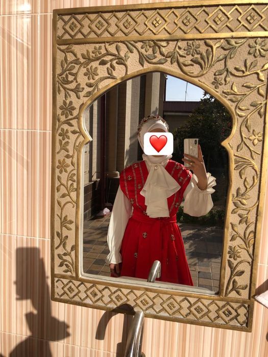 Накидка ансамбл келин салом с фатой