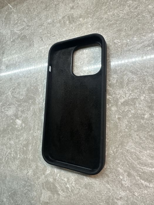 Husa silicon iphone 14 pro neagra