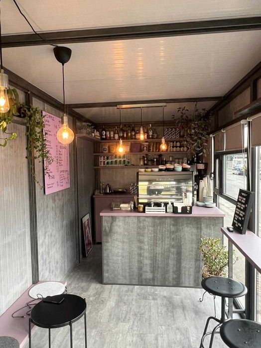 Vand Container cafenea coffee shop complet echipat