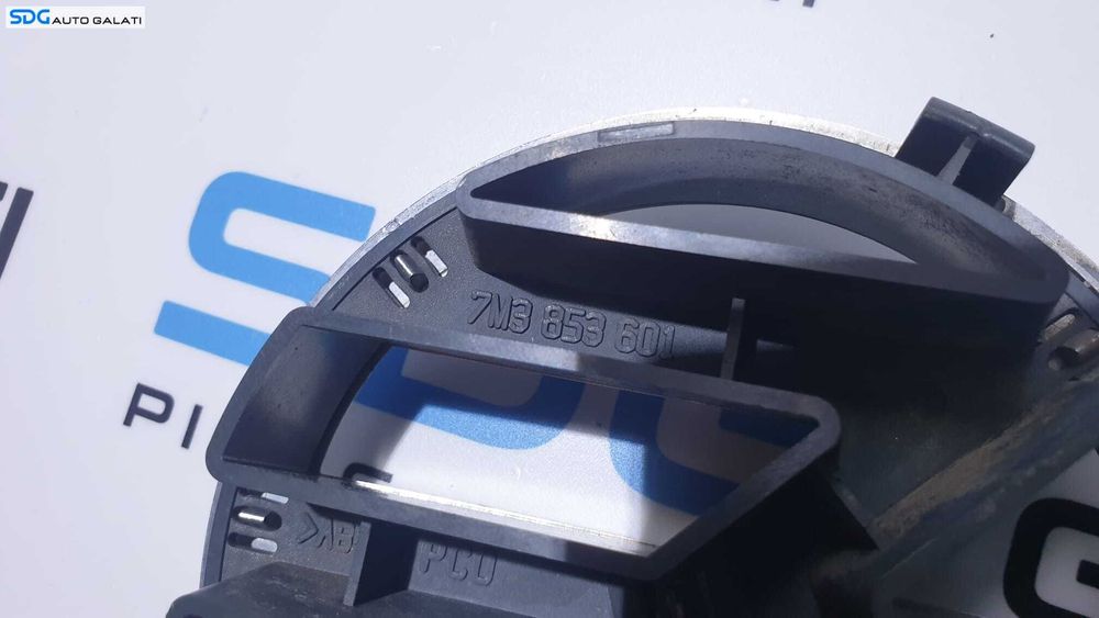 Sigla Emblema Grila Bara Spoiler Fata Volkswagen Sharan 2000 - 2010 Cod 7M3853601