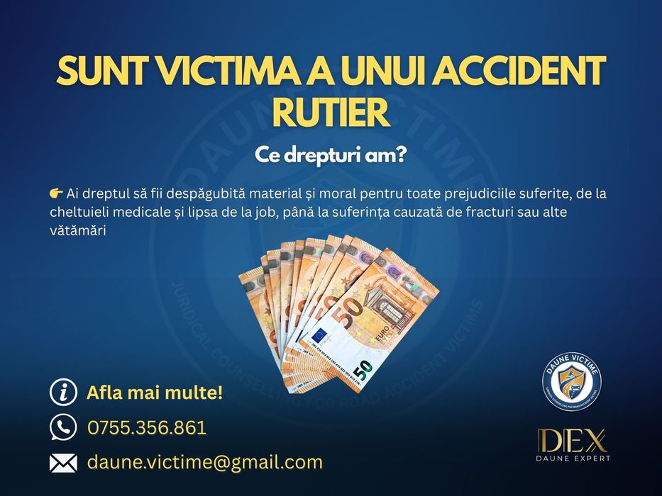 Fractură din Accident? Spitalizare după Accident?Obține Despăgubiri!