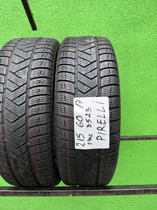 215/60/17 M+S Pirelli Bridgestone Profil rămas 70%