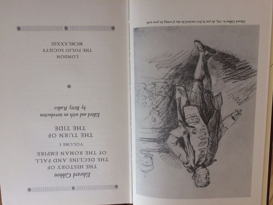 Осем тома за разпада на Римската империя.