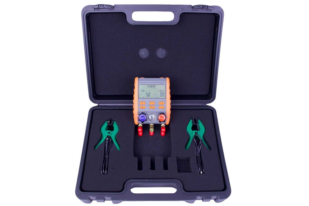 Manometru digital cu 2 Ventile