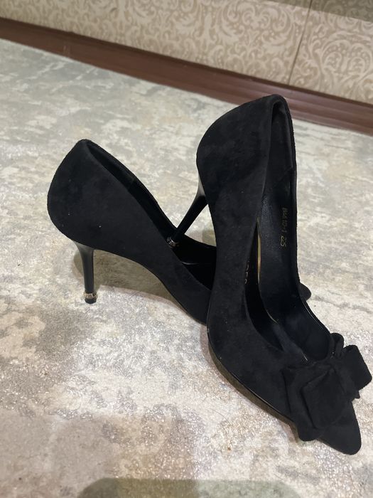 Туфли замшевые