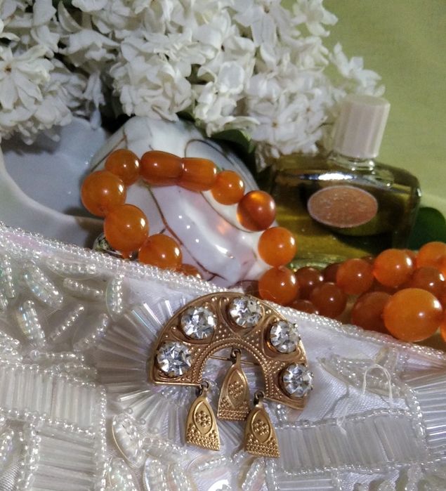 Винтажные броши советские, чешские