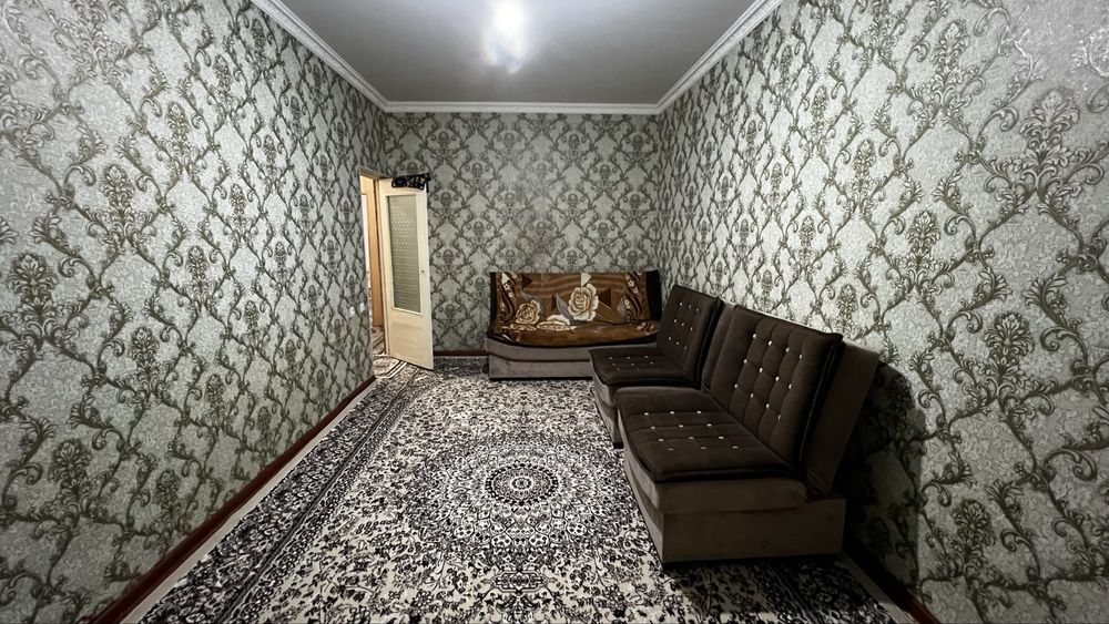 2х комнатная с мебелью и техникой в 8 микрорайоне