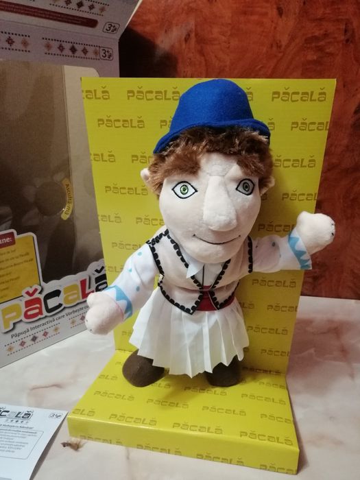 Papusa interactiva vorbitoare traditionala Pacala