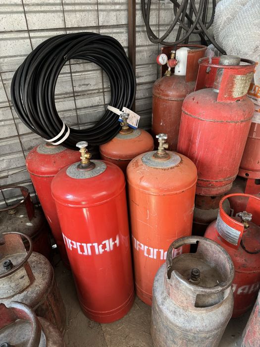 Заправленный газовый баллоны