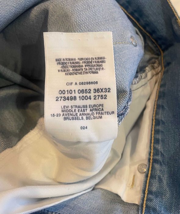 Levi's engineered limited edition 36x32